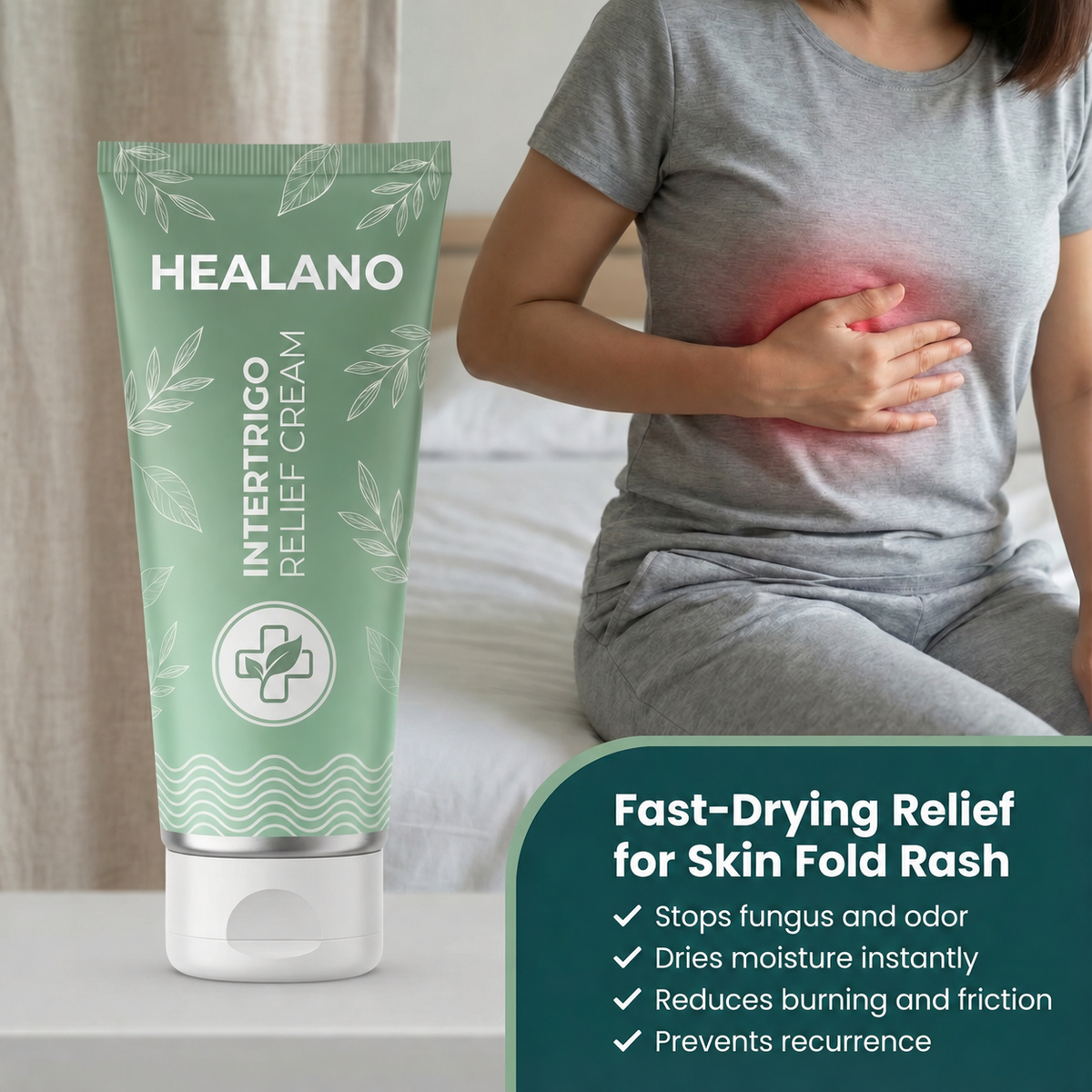 Healano Intertrigo Relief Cream